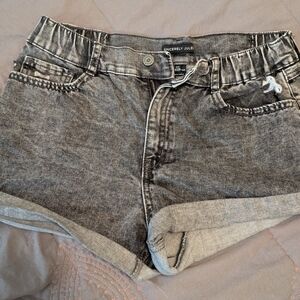 Sincerely Jules Black Denim Jean Shorts